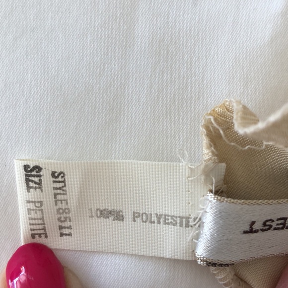 Linsey Roscoe vintage nightgown 52” long size Petite - Picture 6 of 14